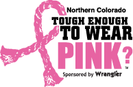 Northern Colorado Tough Enough To Wear Pink Logo